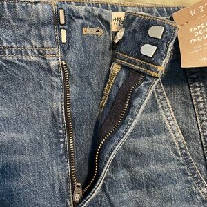Madewell Tapered Denim Jeans in Concho wash